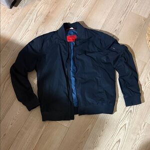 Zara Men's Navy Blue Lightweight Jacket